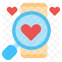 Find love smartphone  Icon