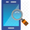 Find Out Magnifier Out Icon