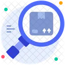 Find Package Search Magnifier Icon