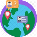 Find Person Human Resources Search Person Icon