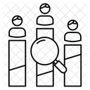 Political Politician Magnifier Icon