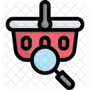 Online Shopping Find Product Cart Icon