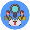 Find Right Candidate  Icon