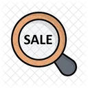 Find Sale Discount Sale Icon