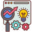 Find seo solution Icon