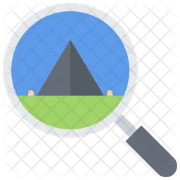 Find Tent  Icon