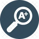 File Search Find Text Magnifier Icon