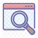 Find Website Search Engine Searching System Icon