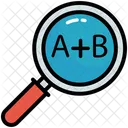 Search Seo Text Icon