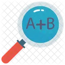 Search Seo Text Icon