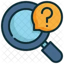 Finding Search Question Icon