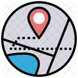 Finding A Location  Icon