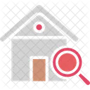 Finding House Home Inspection Home Search Icon