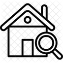 Finding House Home Inspection Home Search Icon