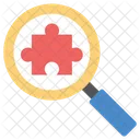 Finding Solutions Strategic Search Problem Solving Icon
