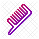 Fine Comb Styling Tool Grooming Icon