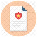 Fine Report Star Report Verified Sheet Icon
