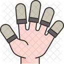 Finger Sleeve Cot Symbol