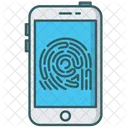 Finger Scanner Security Icon
