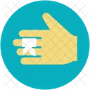 Finger Bandaged Hand Icon
