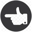 Finger Go Hand Icon