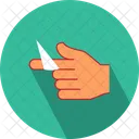 Finger Bandaged Hand Icon