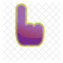 Finger Gesture Touch Icon