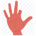 Finger amputation prosthetic  Icon