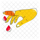 Finger Cut  Symbol