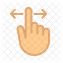 Finger Drag Icon