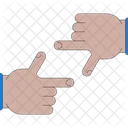 Finger framing  Icon