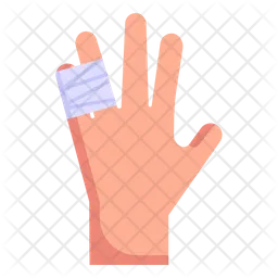 Finger Gauze  Icon