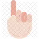 Finger Umpire Out Icon