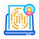 Finger Identity  Icon
