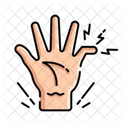 Finger Injury  Icon