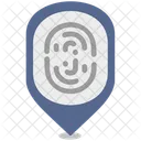 Location Person Biometry Icon