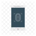 Thumb Scanner Finger Lock Private Icon