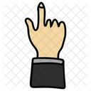 Finger Pointing Hand Gesture Finger Tap Icon