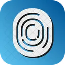 Security Fingerprint Biometric Icon