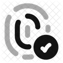 Finger Print Check Check Fingerprint Fingerprint Check Icon