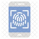 Fingerprint Finger Control Scanning Icon