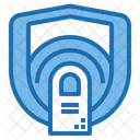Finger Scan Shield Protection Icon