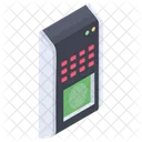 Finger Scanner Biometric Fingerprint Scanner Icon