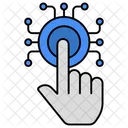 Interaction Finger Tap Finger Touch Icon