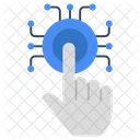 Interaction Finger Tap Finger Touch Icon