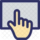 Finger Touch Hand Gesture Hand Pointing Icon