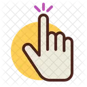 Finger Touch Hand Gesture Icon
