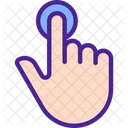 Finger touch  Icon