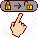 Lock Padlock Slide Icon