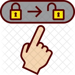 Finger Unlock  Icon